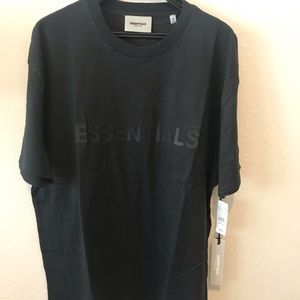 Fear of god essentials 3D silicon shirt